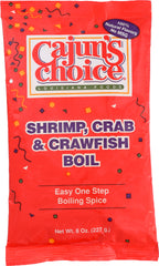 CAJUNS CHOICE: Seasoning Mix Seafood Boil, 8 oz