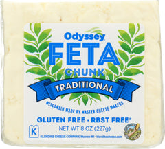 ODYSSEY: Traditional Feta Chunk Cheese, 8 oz