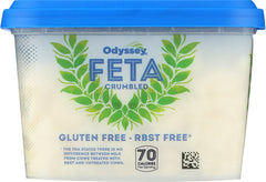 ODYSSEY: Traditional Feta Crumbled Cheese, 6 oz