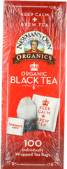 NEWMAN'S OWN ORGANICS: Organic Black Tea 100 Tea Bags, 7.05 oz