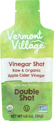 VERMONT VILLAGE: Vinegar Shot Double Shot Drink, 1 oz