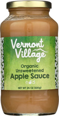 VERMONT VILLAGE CANNERY: Organic Unsweetened Applesauce, 24 oz