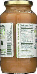 VERMONT VILLAGE CANNERY: Organic Unsweetened Applesauce, 24 oz