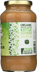 VERMONT VILLAGE CANNERY: Organic Unsweetened Applesauce, 24 oz