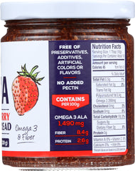 WORLD OF CHIA: Chia Spread Strawberry, 11.3 oz