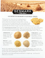 SESMARK: Crackers Ancient Grains Parmesan Herb, 3.5 oz