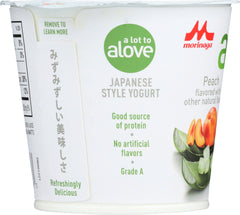 ALOVE: Peach Yogurt with Aloe Vera, 6 oz