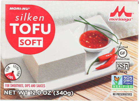 MORI-NU: Soft Silken Tofu, 12 oz