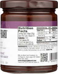 KINGS CUPBOARD: Bittersweet Chocolate Sauce, 10 oz