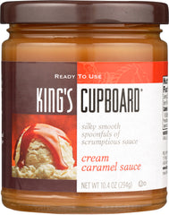 KINGS CUPBOARD: Cream Caramel Sauce, 10.4 oz