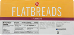 J J FLATS: Everything Flatbread, 5 oz