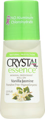 CRYSTAL BODY DEODORANT: Roll-On Deodorant Vanilla Jasmine, 2.25 oz