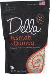 DELLA GOURMET: Basmati Rice and Quinoa Blend, 16 oz