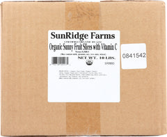 SUNRIDGE FARM: Organic Sunny Fruit Slices, 10 lb