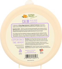 CITRUS MAGIC: Solid Air Freshener Calm, 7 oz