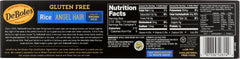 DEBOLES: Angel Hair Rice Pasta Gluten Free, 8 oz