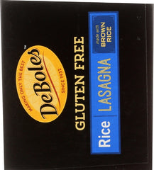 DEBOLES: Rice Lasagna Gluten Free, 10 oz