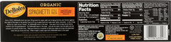 DEBOLES: Organic Jerusalem Artichoke Spaghetti Style Pasta, 8 oz