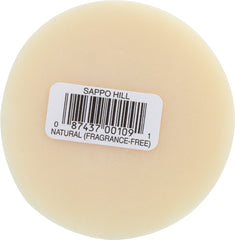 SAPPO HILL: Glycerine Soap Natural Fragrance Free, 3.5 oz