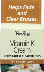 REVIVA LABS: Vitamin K Cream, 1.5 oz