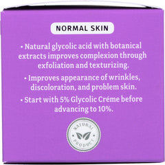 REVIVA LABS: 10% Glycolic Acid Cream, 1.5 oz