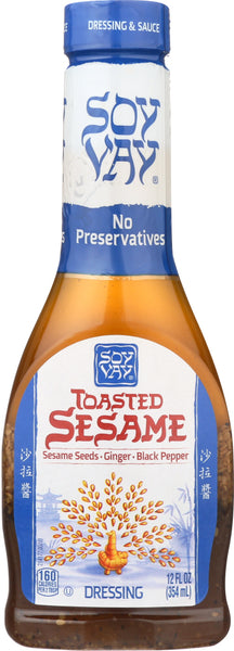 SOY VAY: Toasted Sesame Dressing, 12 oz