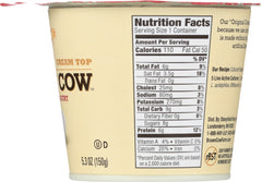 BROWN COW: Yogurt Plain Smooth and Creamy Cream Top, 5.3 oz
