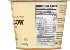 BROWN COW: Yogurt Apricot Mango On the Bottom Cream Top, 5.3 oz