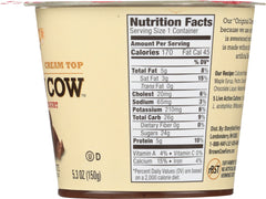 BROWN COW: Yogurt Chocolate On The Bottom Cream Top, 5.3 oz