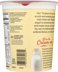 BROWN COW: Cream Top Whole Milk Yogurt Vanilla, 32 oz