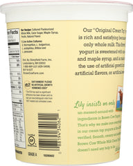 BROWN COW: Cream Top Yogurt Maple, 32 oz