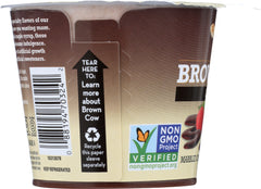 BROWN COW: Yogurt Marbled Chocolate Raspberry, 5 oz