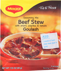 MAGGI: Beef Stew Goulash Seasoning Mix, 1.55 oz