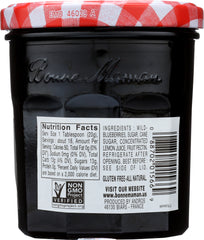 BONNE MAMAN: Wild Blueberry Preserves, 13 Oz