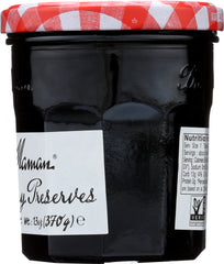 BONNE MAMAN: Wild Blueberry Preserves, 13 Oz