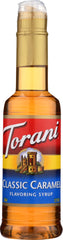 TORANI: Classic Caramel Flavoring Syrup, 12.7 Oz