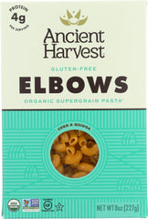 ANCIENT HARVEST: Organic Supergrain Pasta Elbows Gluten Free, 8 oz