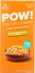 ANCIENT HARVEST: Mac & Cheese Lentil Mild Cheddar, 6 oz