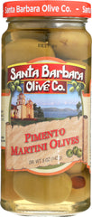 SANTA BARBARA OLIVE CO.: Pimento Stuffed Martini Olives, 5 oz