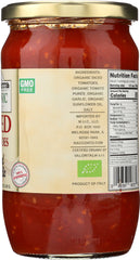 BELLA TERRA: Diced Tomatoes Roasted Garlic, 24 oz