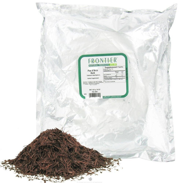 FRONTIER HERB: Powder Pau D’ Arco Bark, 16 oz