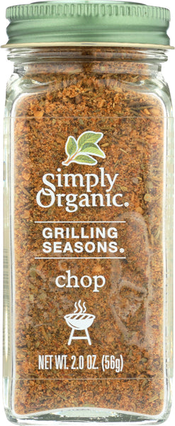 SIMPLY ORGANIC: Seasoning Chop Grilling, 2 oz