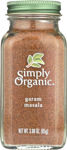 SIMPLY ORGANIC: Garam Masala, 3 oz