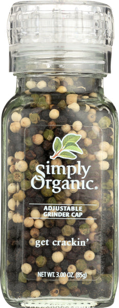 SIMPLY ORGANIC: Get Crackin Peppercorn Mix, 3 oz