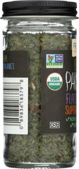 FRONTIER HERB: Organic Parsley Bottle, 0.24 oz