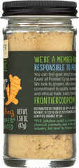 FRONTIER HERB: Organic Ginger Root Ground Bottle, 1.5 oz