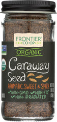 FRONTIER HERB: Organic Caraway Seed Whole Bottle, 1.9 oz