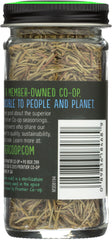 FRONTIER HERB: Organic Rosemary Leaf Whole Bottle, 0.85 oz