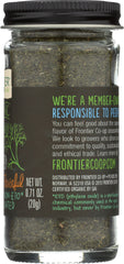 FRONTIER HERB: Organic Dill Weed Chopped Bottle, 0.71 oz
