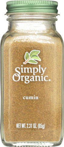 SIMPLY ORGANIC: Ground Cumin Seed, 2.31 Oz